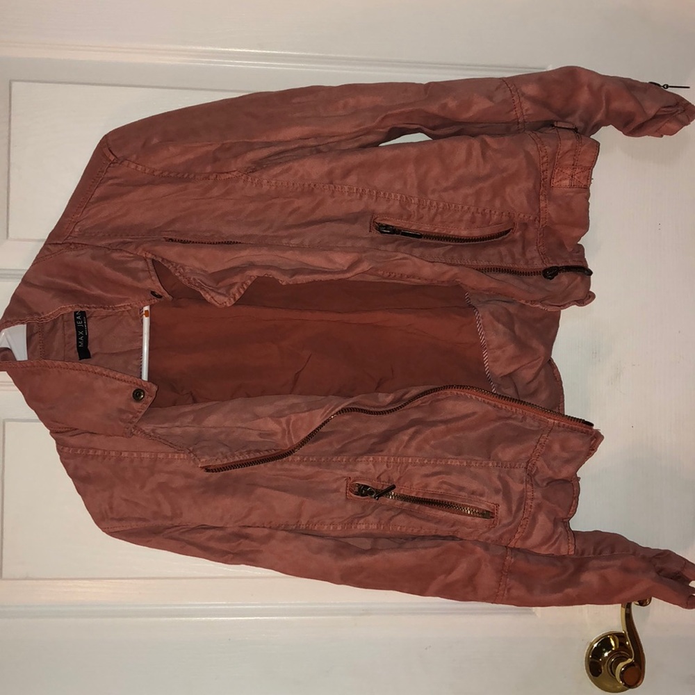 Pink Max Jeans Jacket